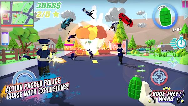 dude theft wars apk free