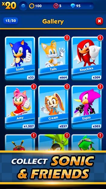 sonic dash apk todo desbloqueado