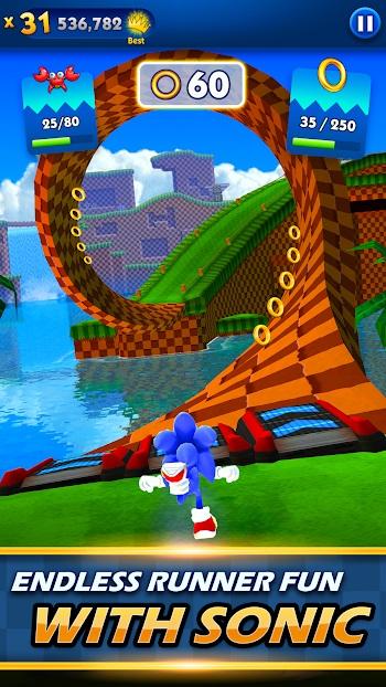 sonic dash apk
