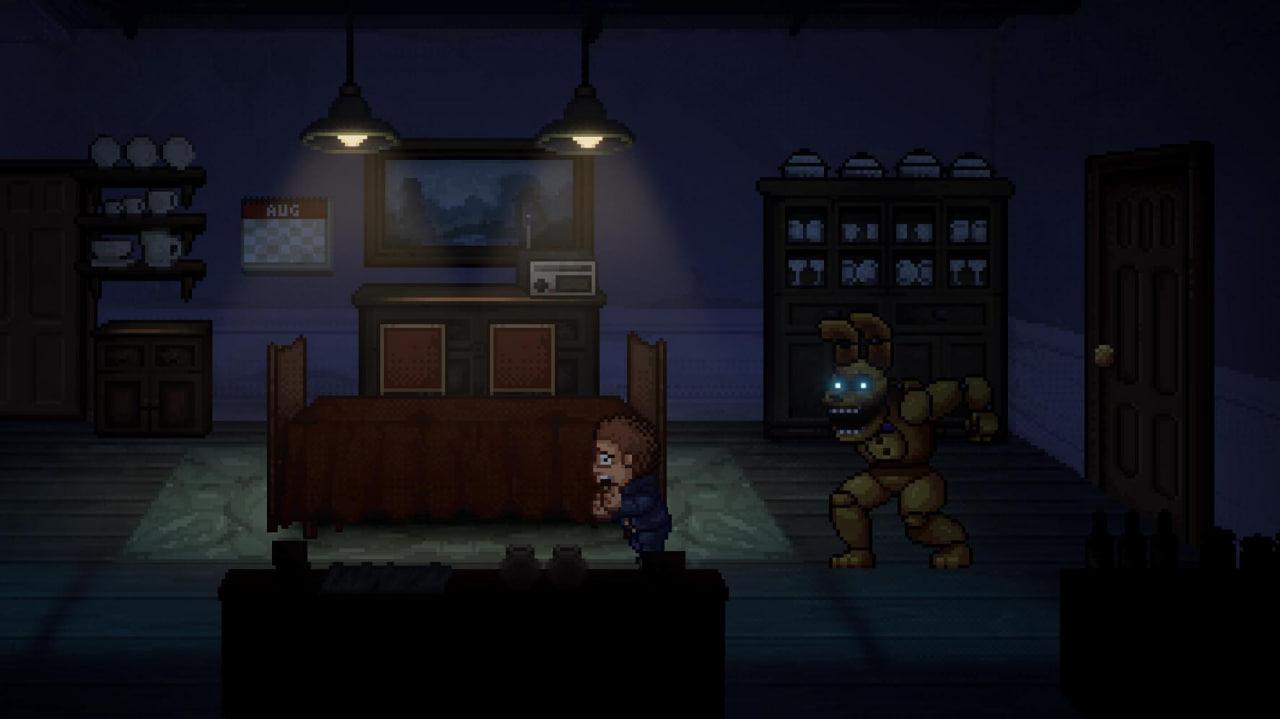 fnaf into the pit apk game
