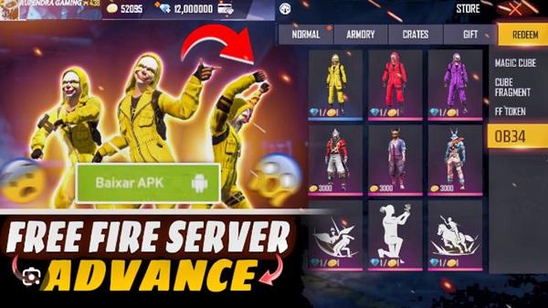 free fire advance apk download