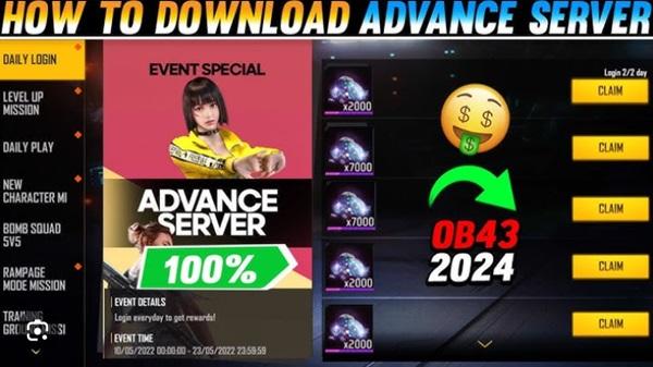 free fire advance apk free