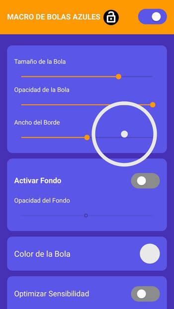 macro bolitas azules apkal