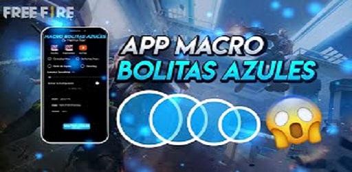 Macro Bolitas Azules