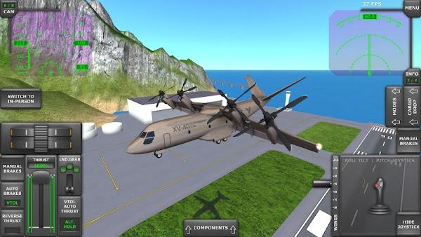 turboprop flight simulator apk mod