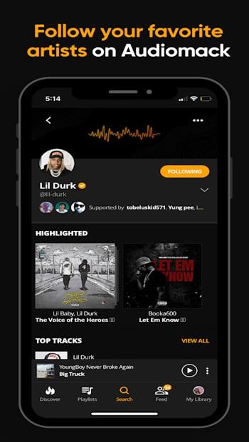 audiomack apk app