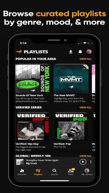 audiomack apk mobile