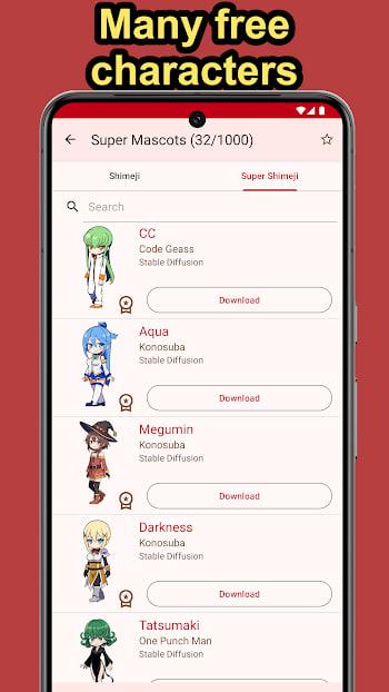 shimeji apk android