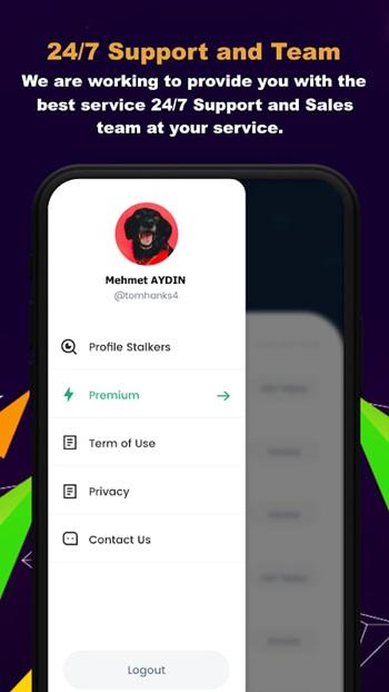 stalk profile apk android