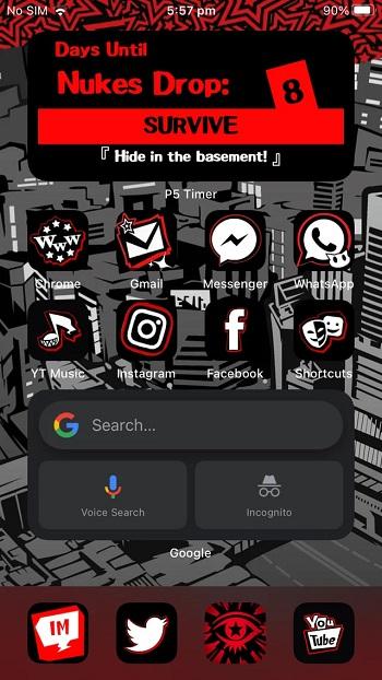 persona 5 widget apk android