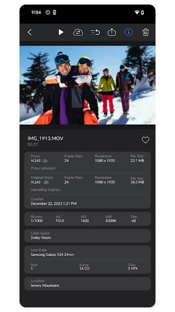 blackmagic camera apk app