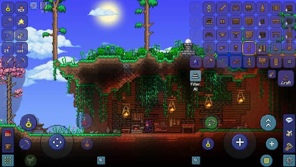 terraria apk game mobile