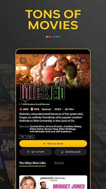 peacock apk mobile